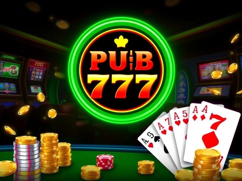Welcome to Pub 777, your ultimate destination for thrilling online gambling games. Explore slots, live dealer tables, sports betting, and exclusive promotions. Start playing today!
